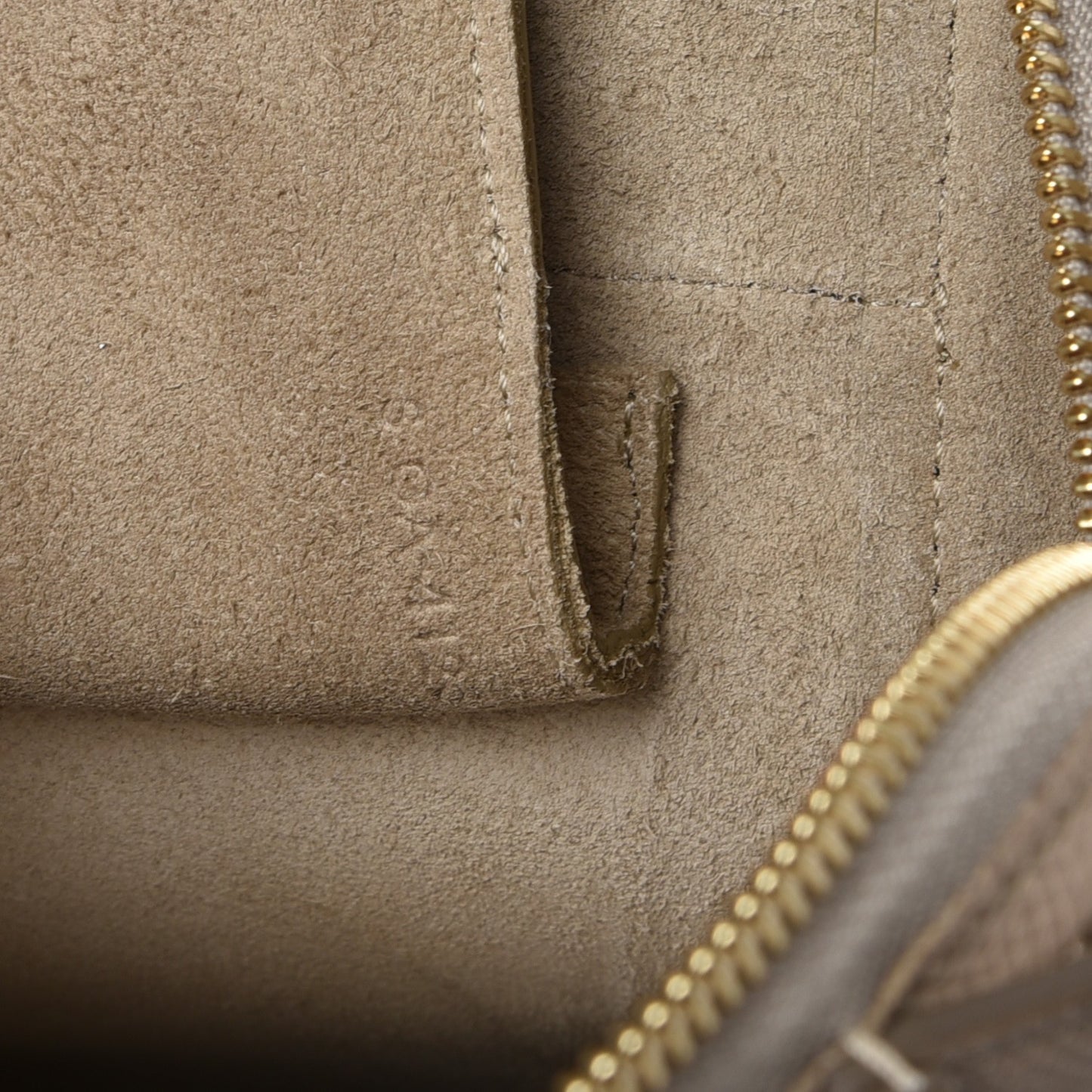 Grained Calfskin Mini Belt Bag Light Taupe