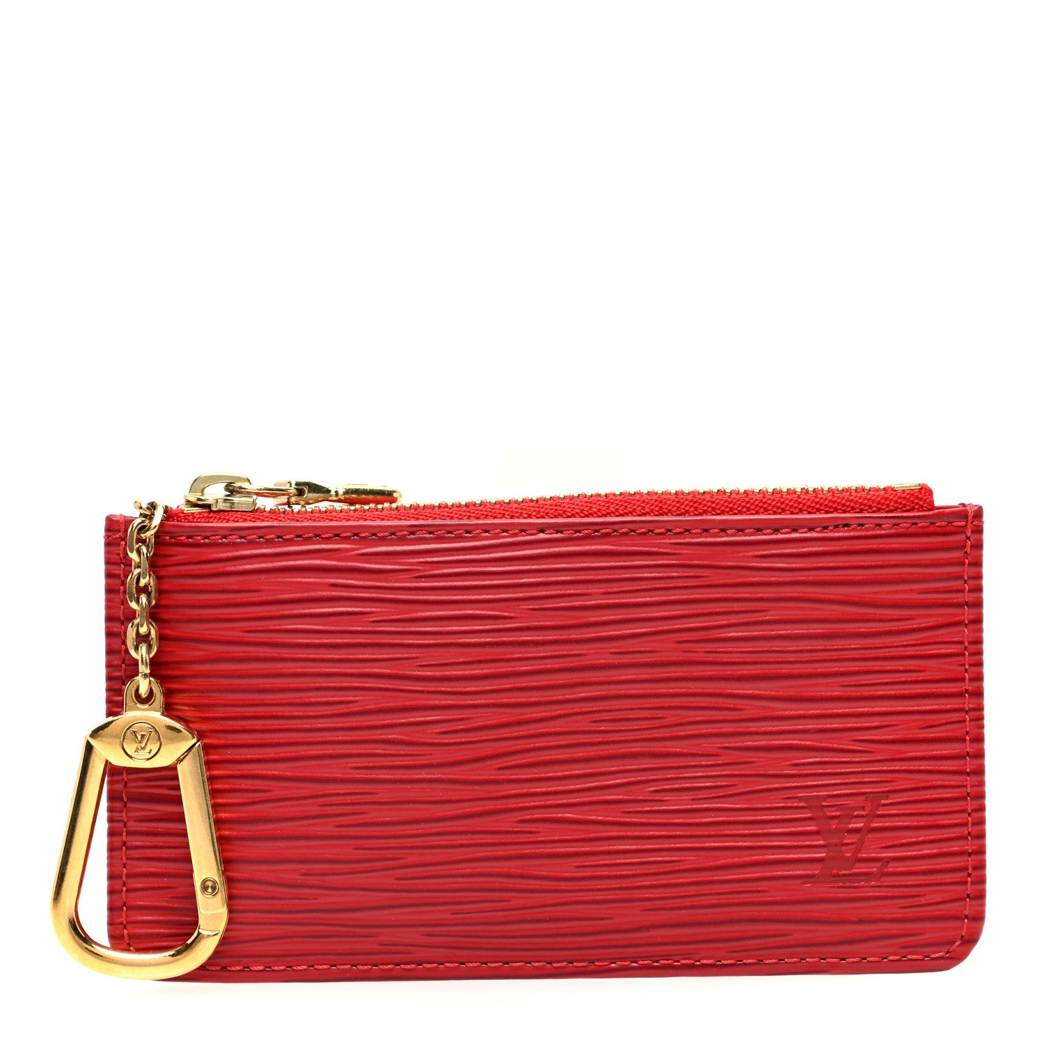 Louis Vuitton Epi Key Pouch Castillan Red 1 of 6