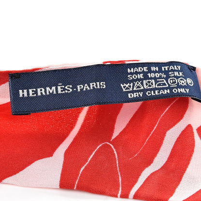 Hermes Silk Les Mains Twilly Rose Craie 3 of 3