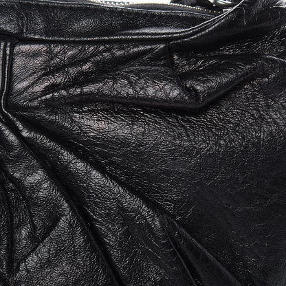 Miu Miu Vitello Shine Wristlet Black 9 of 9