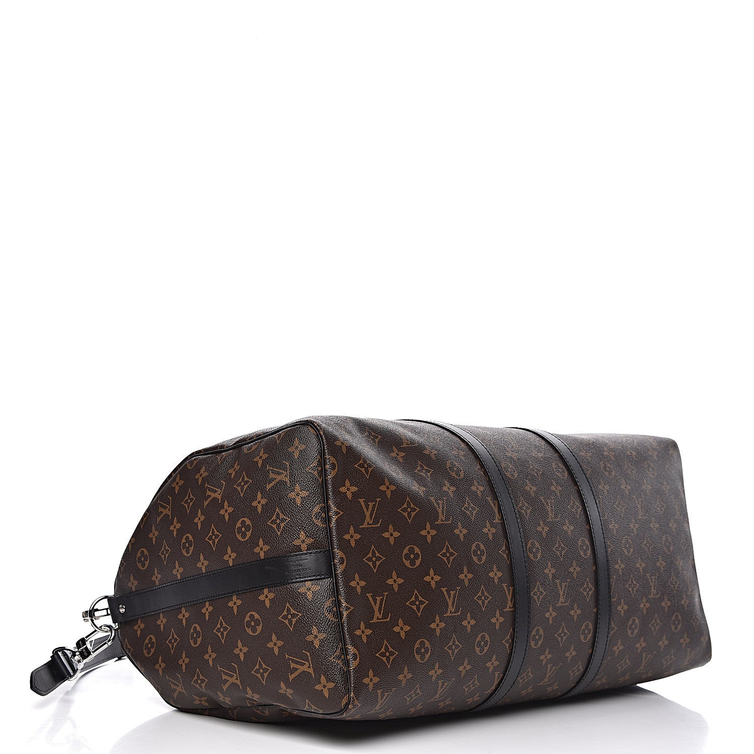 Louis Vuitton Monogram Macassar Keepall Bandouliere 55 4 of 12