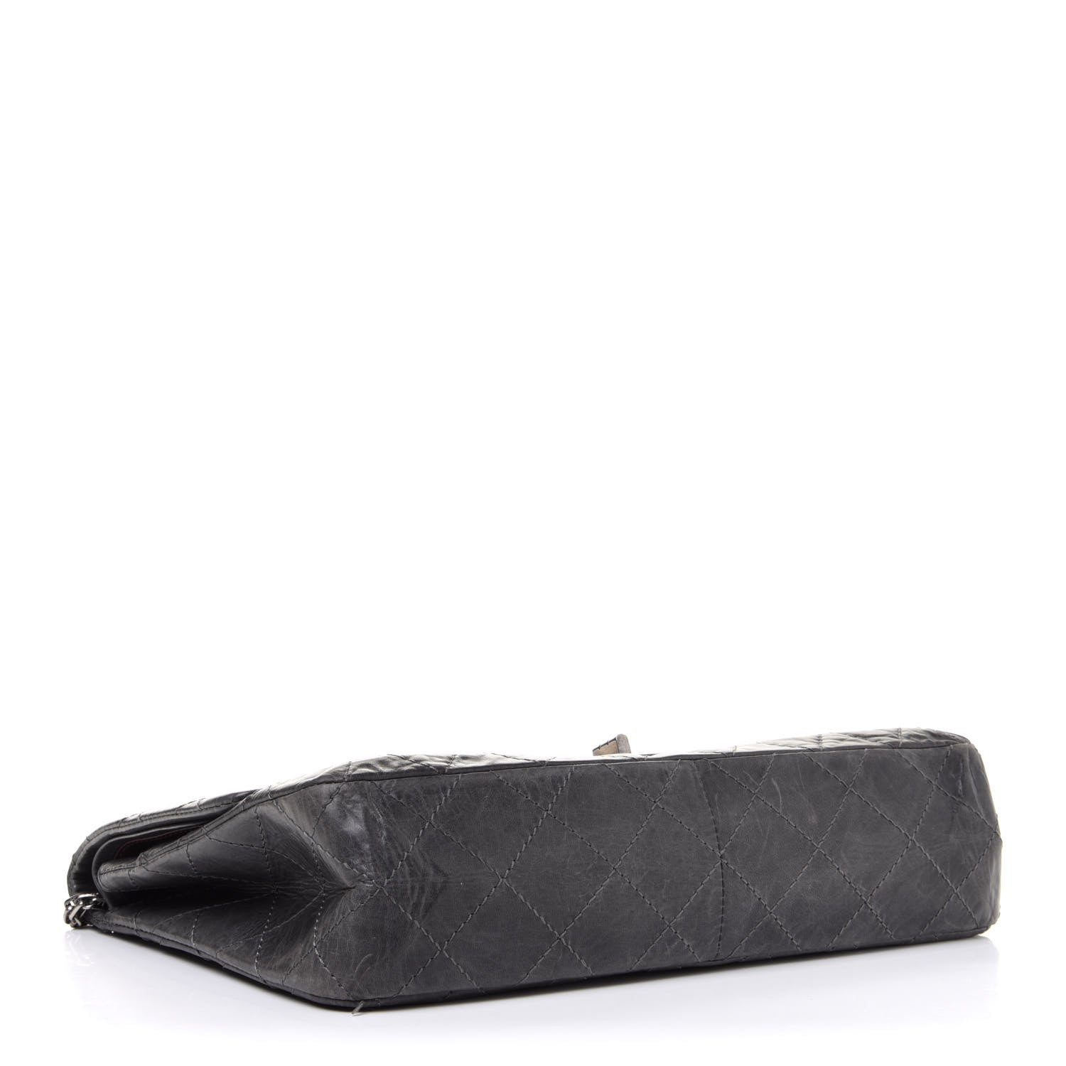 Chanel Aged Calfskin Quilted 50th Anniversary 2.55 Reissue 227 Flap Grey 3 of 16