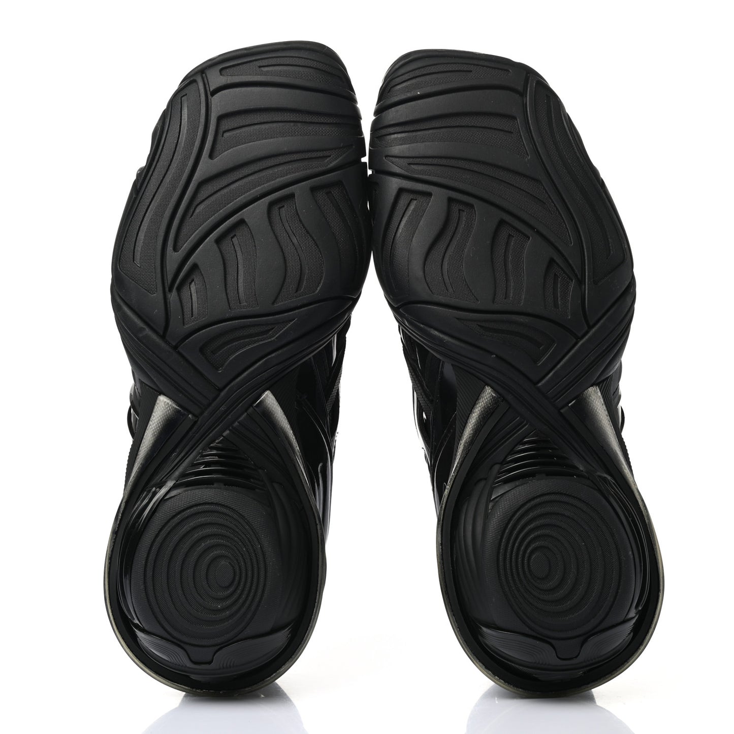 Rubber Mesh Womens Tyrex Sneakers 38 Black