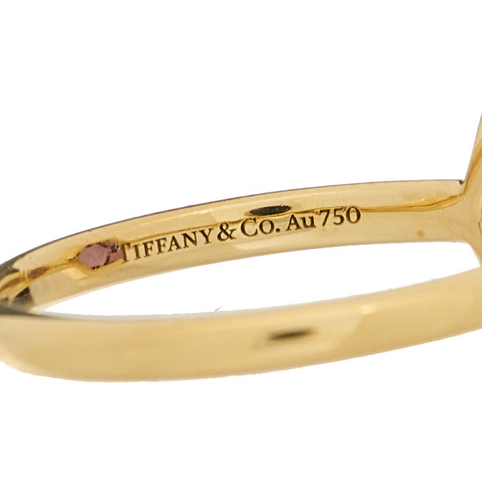 18K Yellow Gold Amethyst Small Paloma Picasso Studio Hexagon Ring 54 7
