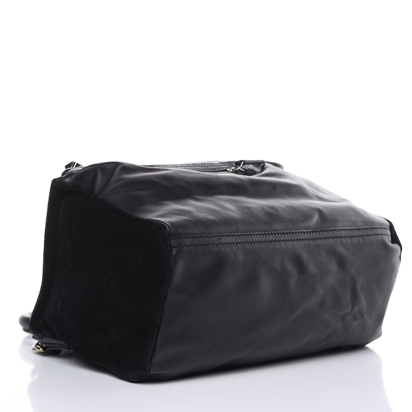 Calfskin Crocodile Embossed Medium Pandora Black
