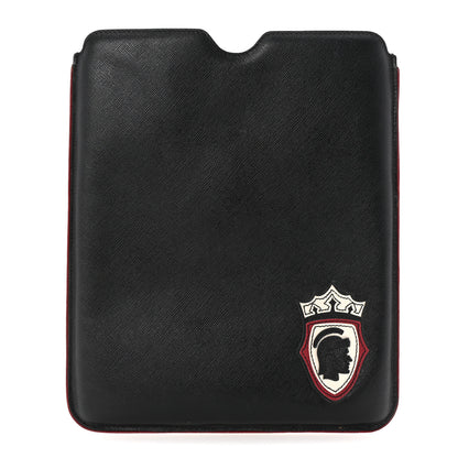 Prada Saffiano Travel iPad Sleeve Case Black 1 of 6