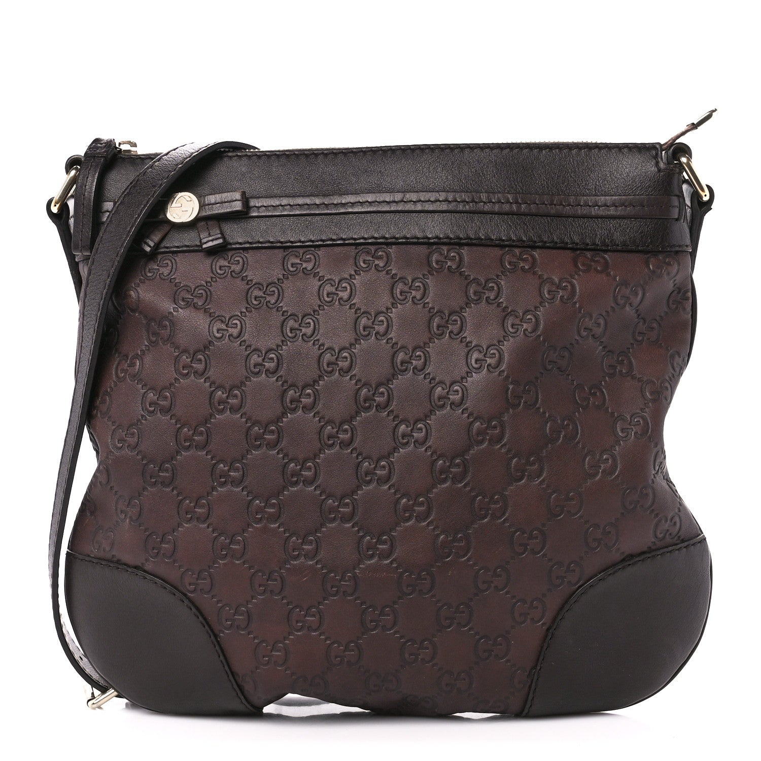 Gucci Guccissima Mayfair Messenger Brown 1 of 11