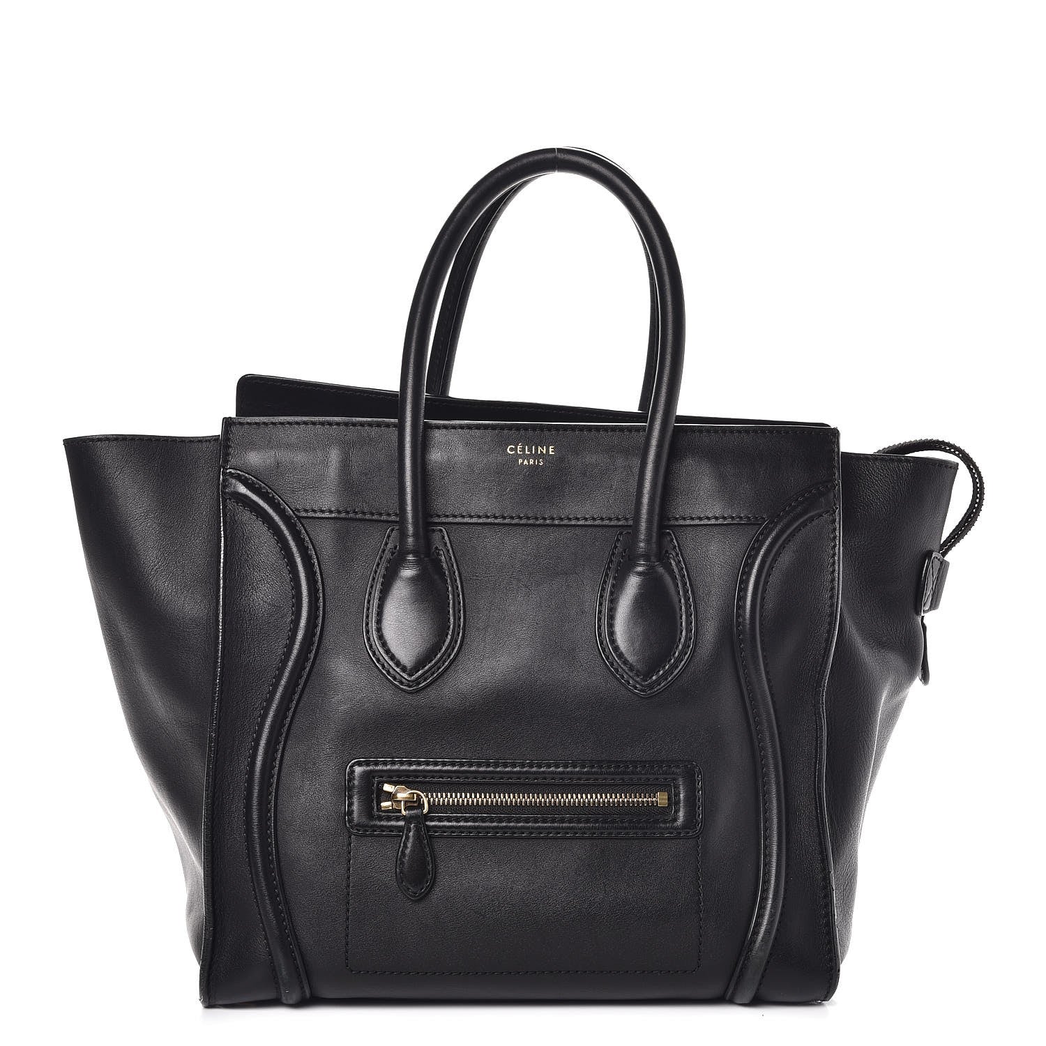 Celine Smooth Calfskin Mini Luggage Black 1 of 15