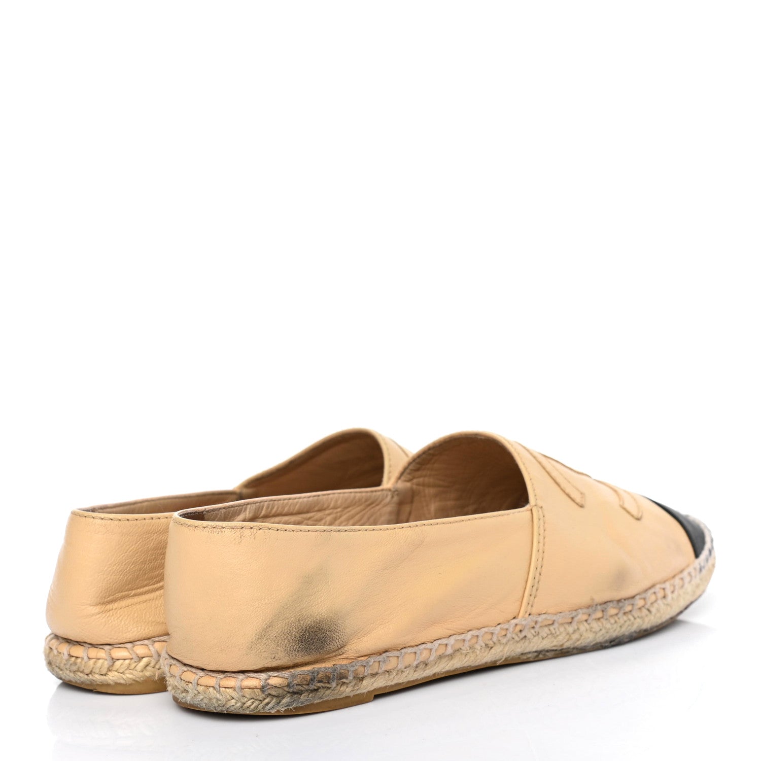 Chanel Lambskin Quilted CC Mules Sandals 39 Brown 12 of 15