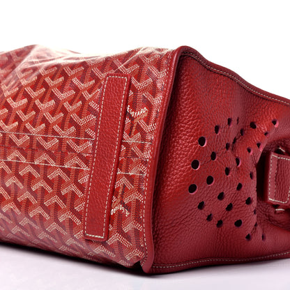 Goyard Goyardine Sac Hardy Pet Carrier PM Red 8 of 8