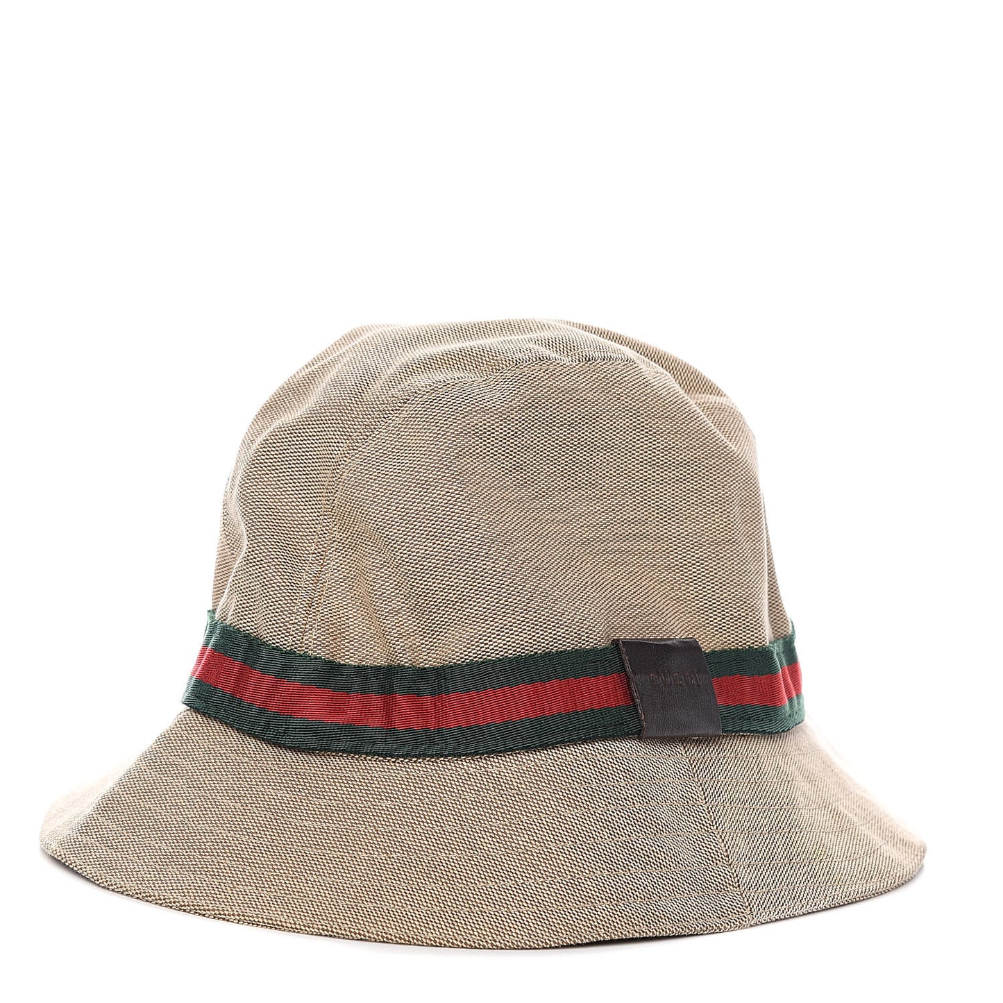 Nylon Web Bucket Hat S Beige