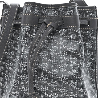 Goyard Goyardine Petit Flot Bucket Bag PM Grey 6 of 8