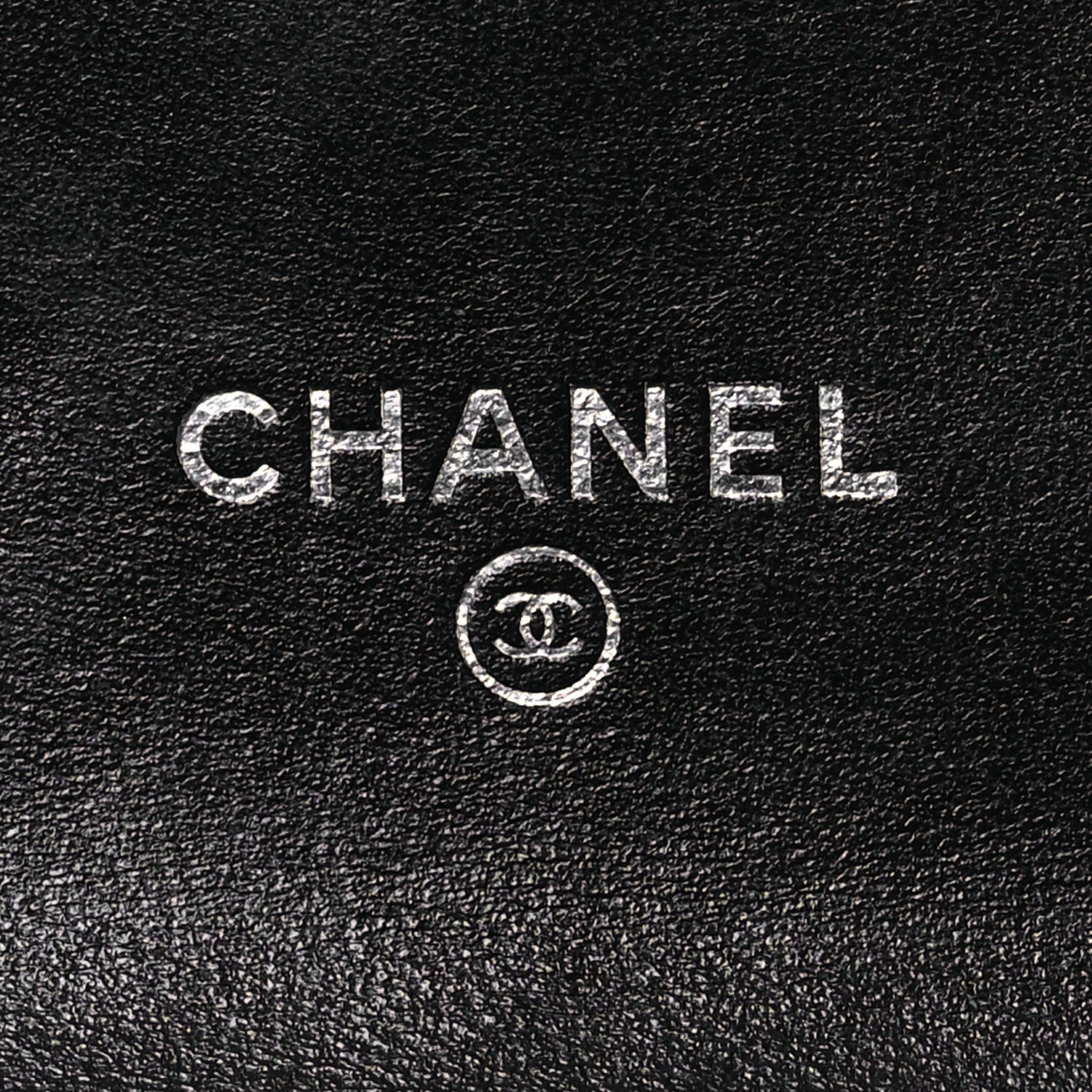 Chanel Lambskin Chevron Quilted Studded Small Flap Wallet Black 9 of 16