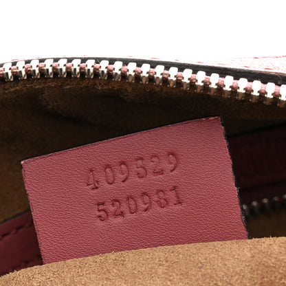 Gucci GG Supreme Monogram Blooms Small Boston Beige Multicolor Dry Rose 7 of 10