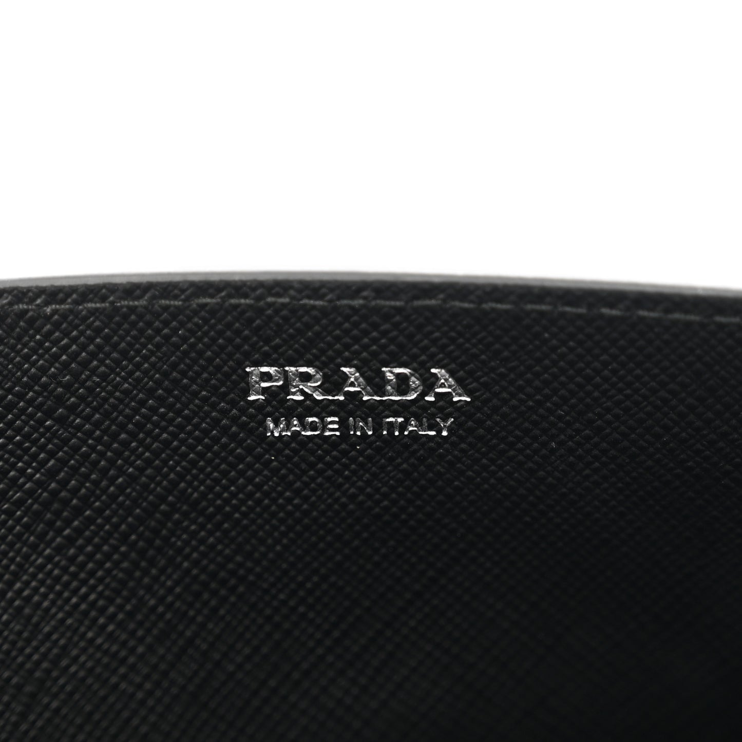 Saffiano Envelope Wristlet Crossbody Wallet Black