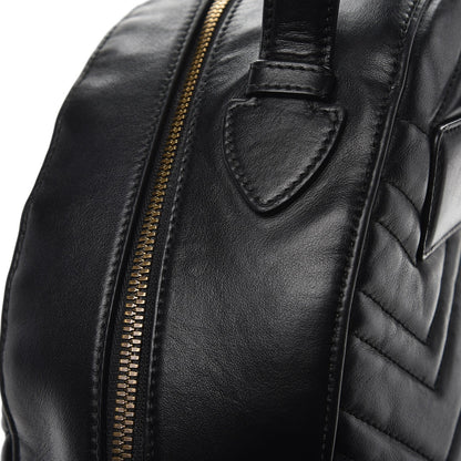 Gucci Calfskin Matelasse GG Marmont Backpack Black 8 of 10