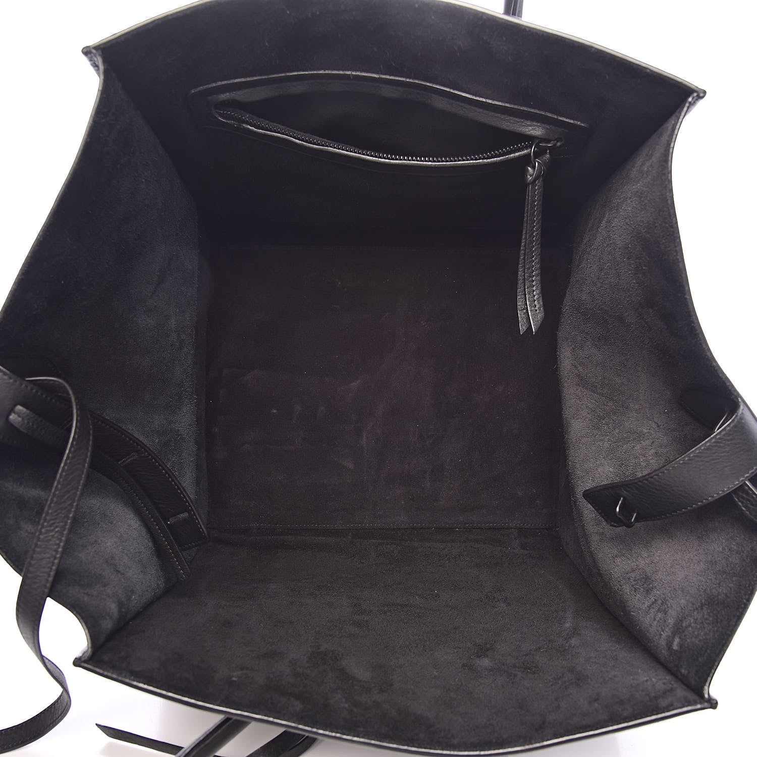 Celine Supple Calfskin Medium Phantom Luggage Black 5 of 13