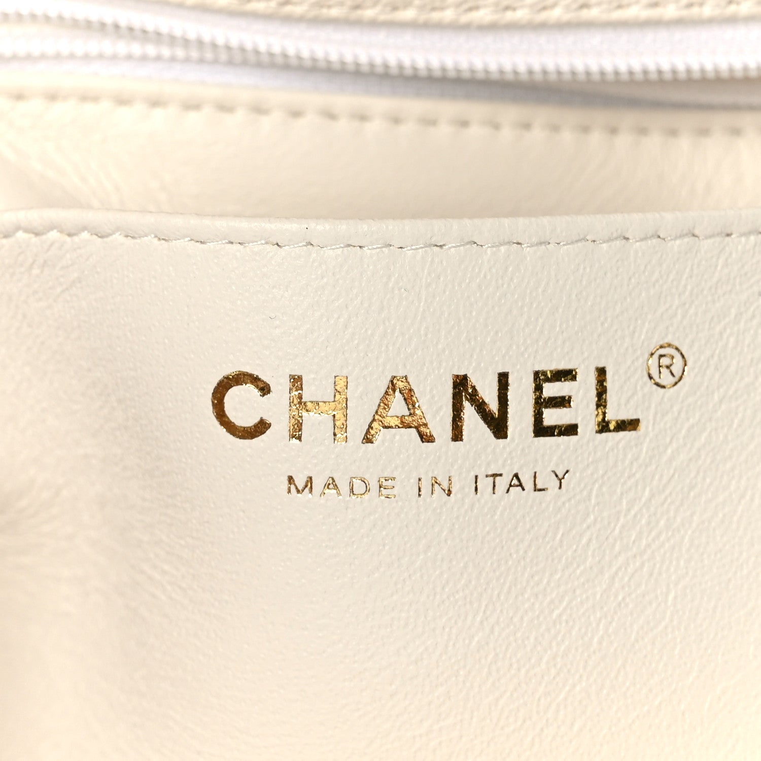Chanel Caviar Quilted Mini Top Handle Rectangular Flap White 6 of 9