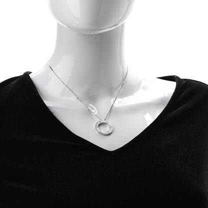 Cartier 18K White Gold LOVE Pendant Necklace 2 of 7