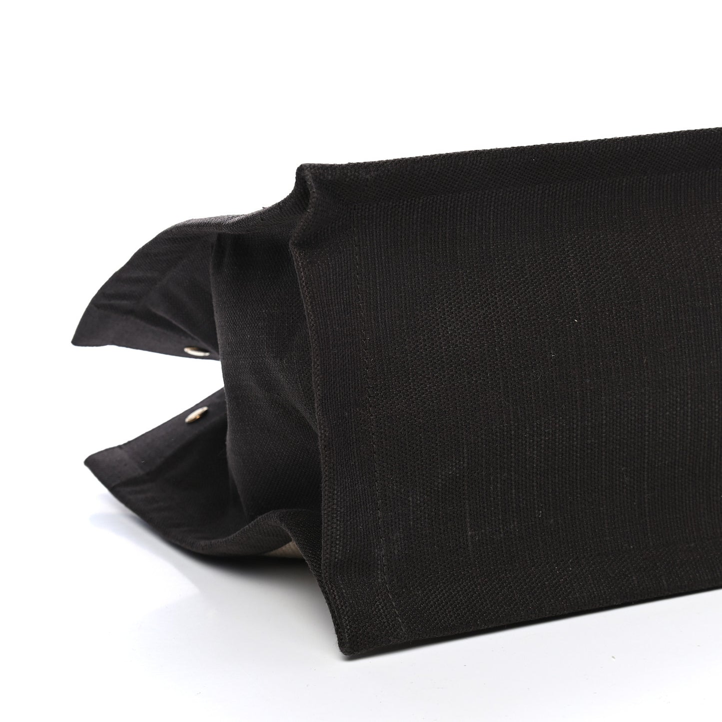 Linen Calfskin Rive Gauche Tote Natural