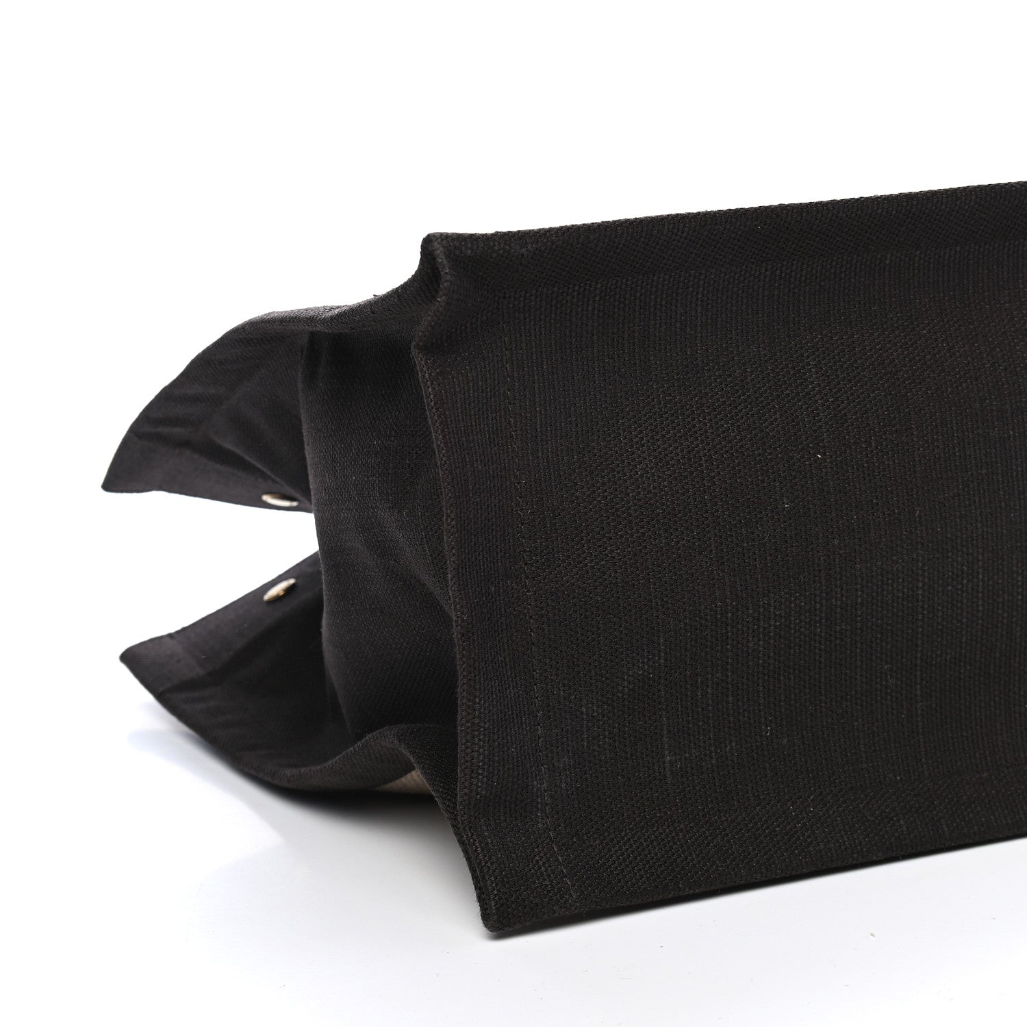 Saint Laurent Linen Calfskin Rive Gauche Tote Natural 8 of 9