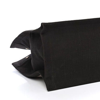 Saint Laurent Linen Calfskin Rive Gauche Tote Natural 8 of 9