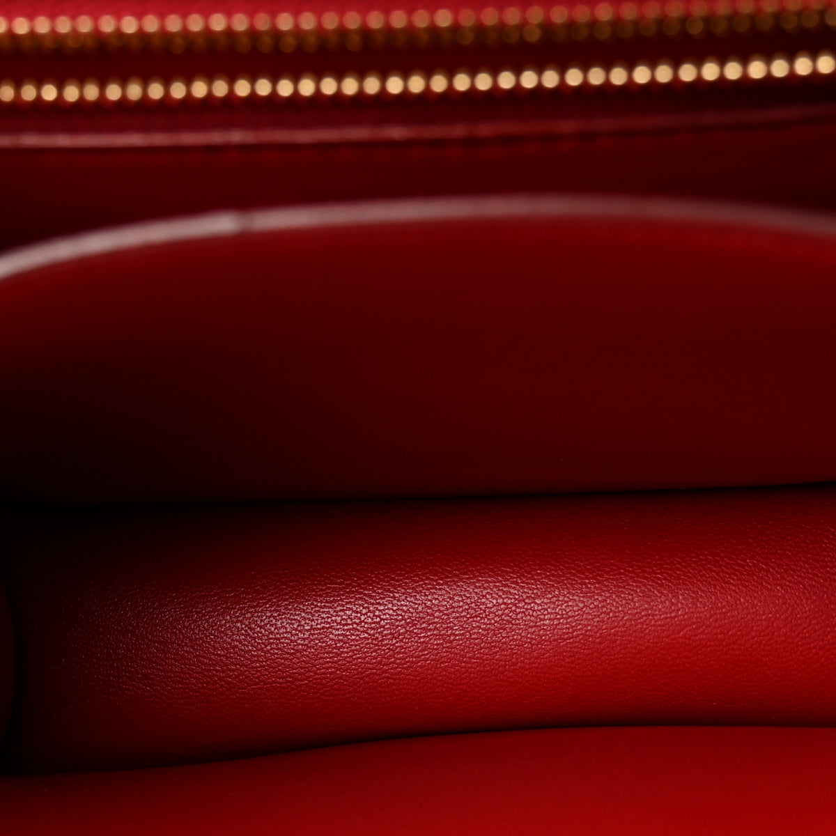 Smooth Calfskin Small Classic Box Flap Bag Red