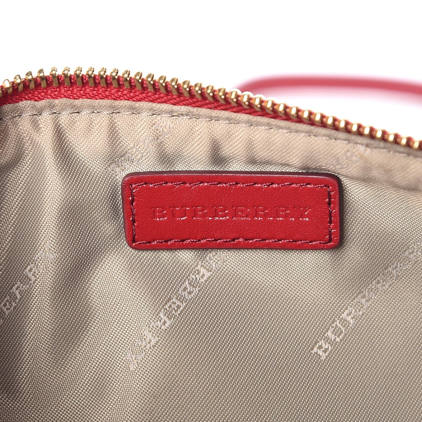 Haymarket Check Small Peyton Crossbody Clutch Bag Military Red