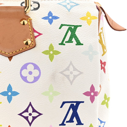 Louis Vuitton Monogram Multicolor Speedy 30 White 10 of 10