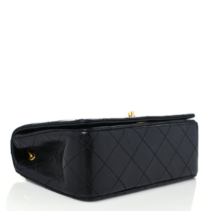 Chanel Lambskin Quilted Small Single Flap Bag Black 4 of 9