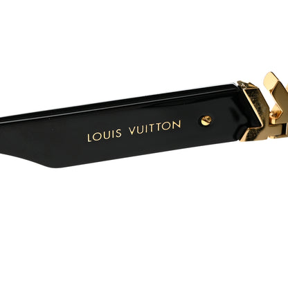 Louis Vuitton Acetate LV GO-14 Square Sunglasses Z2120W Black 5 of 6