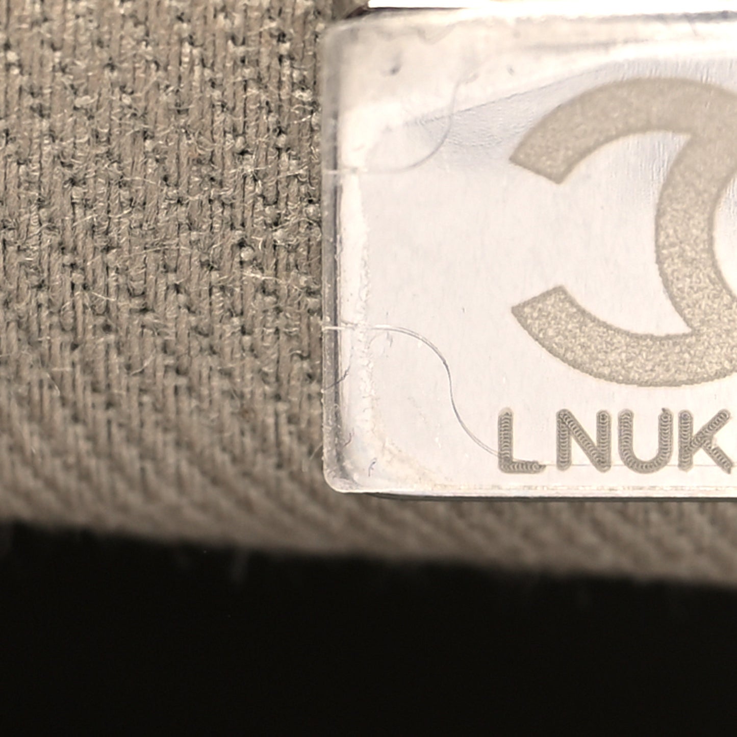 Canvas Deauville Small Bowling Bag Grey