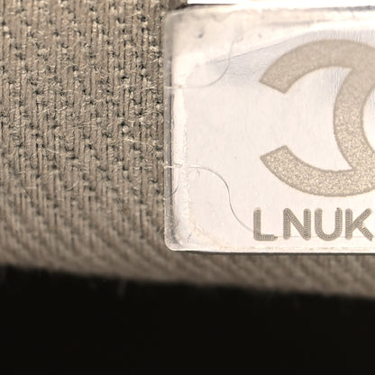 Chanel Canvas Deauville Small Bowling Bag Grey 7 of 10