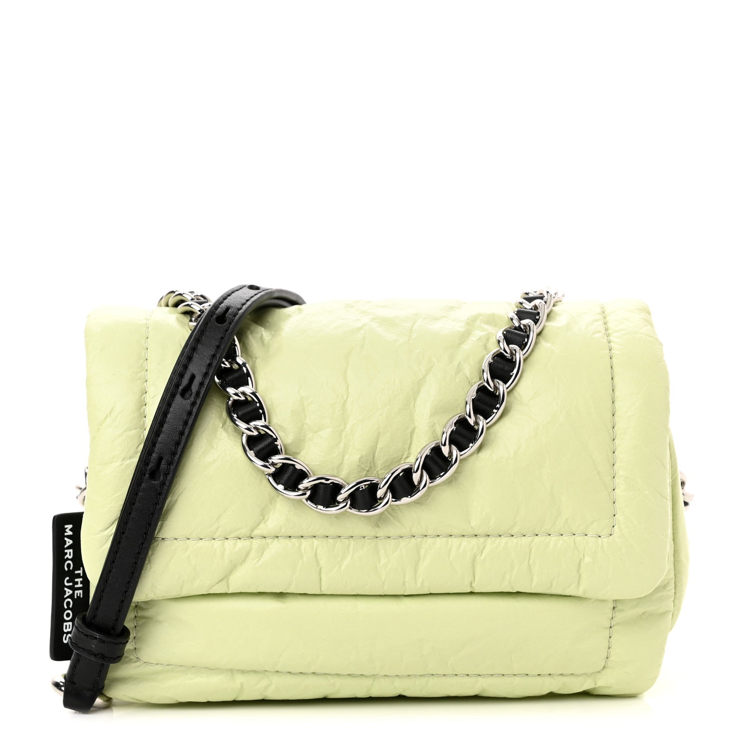 Lambskin The Mini Pillow Bag Pistachio