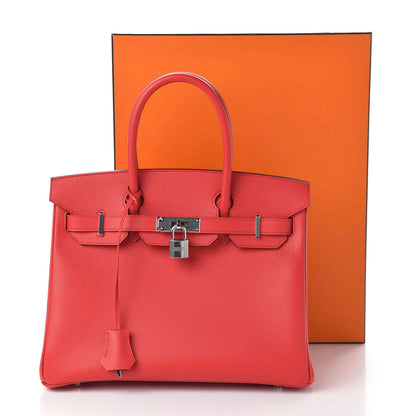 Hermes Epsom Birkin 30 Bougainvillea 11 of 11
