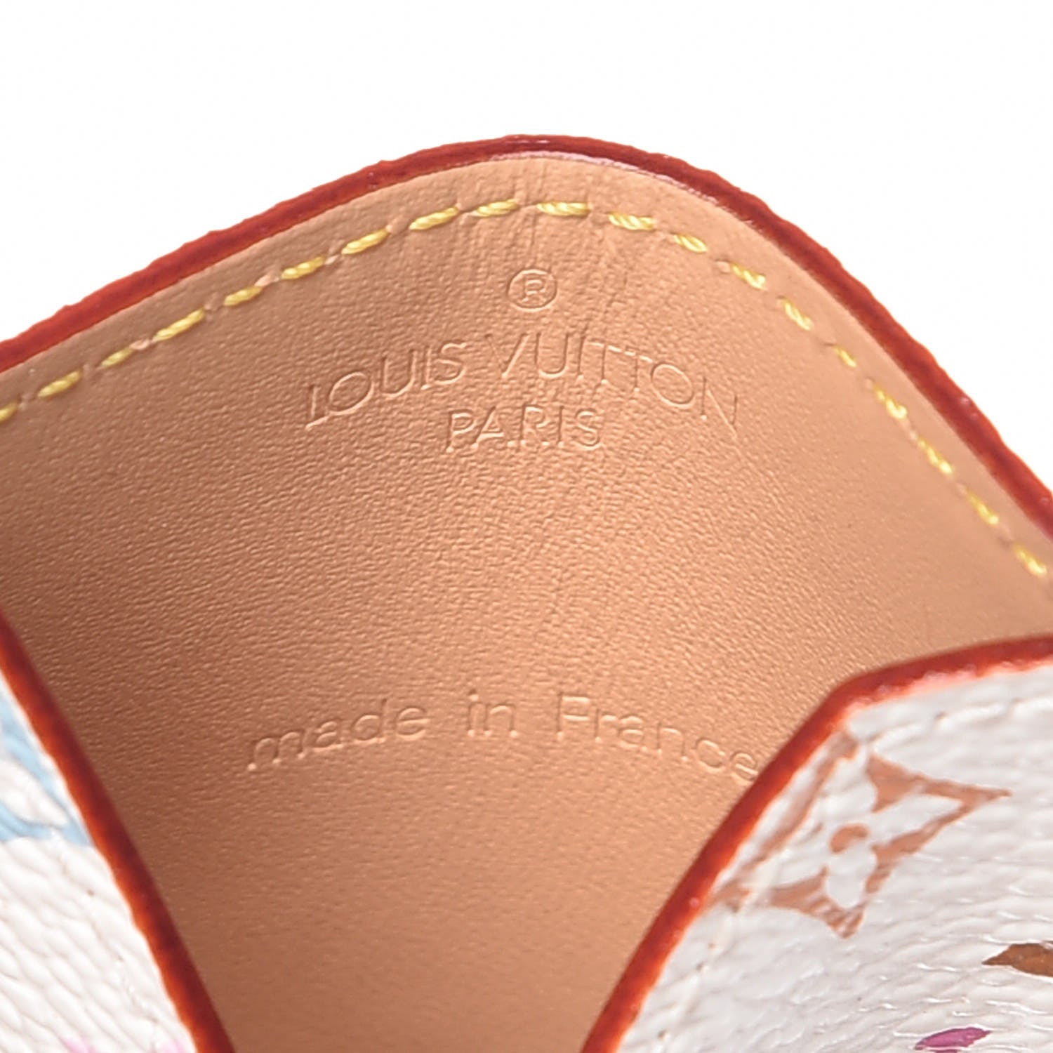 Louis Vuitton Monogram Multicolor Mirror and Case Pouch White 7 of 9