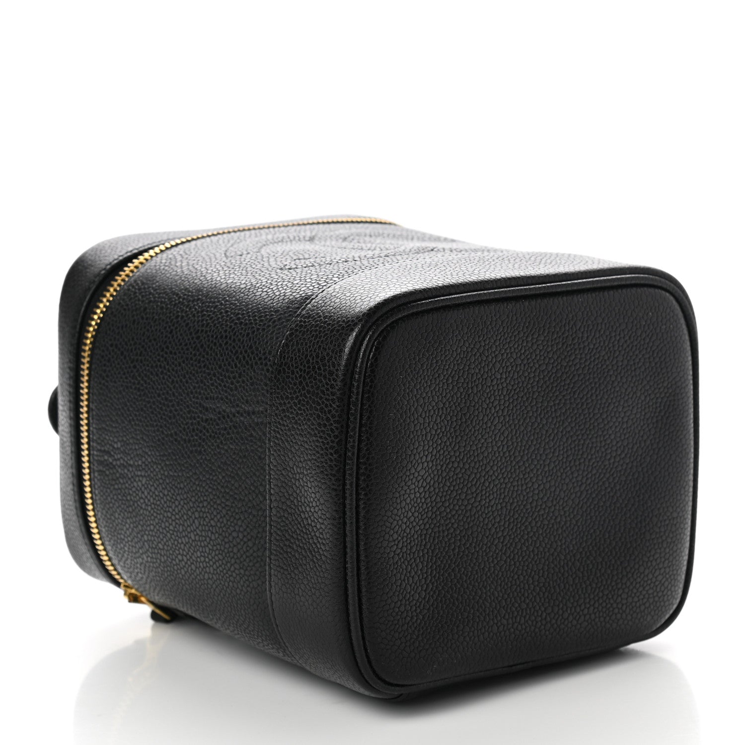 Chanel Caviar Vanity Cosmetic Case Black 4 of 8
