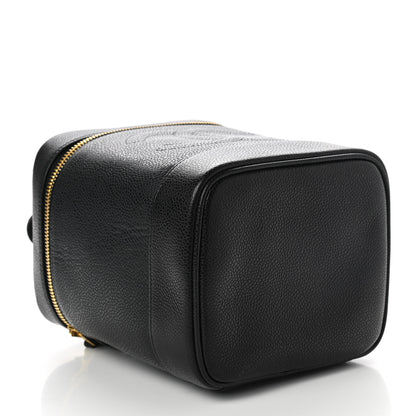 Chanel Caviar Vanity Cosmetic Case Black 4 of 8