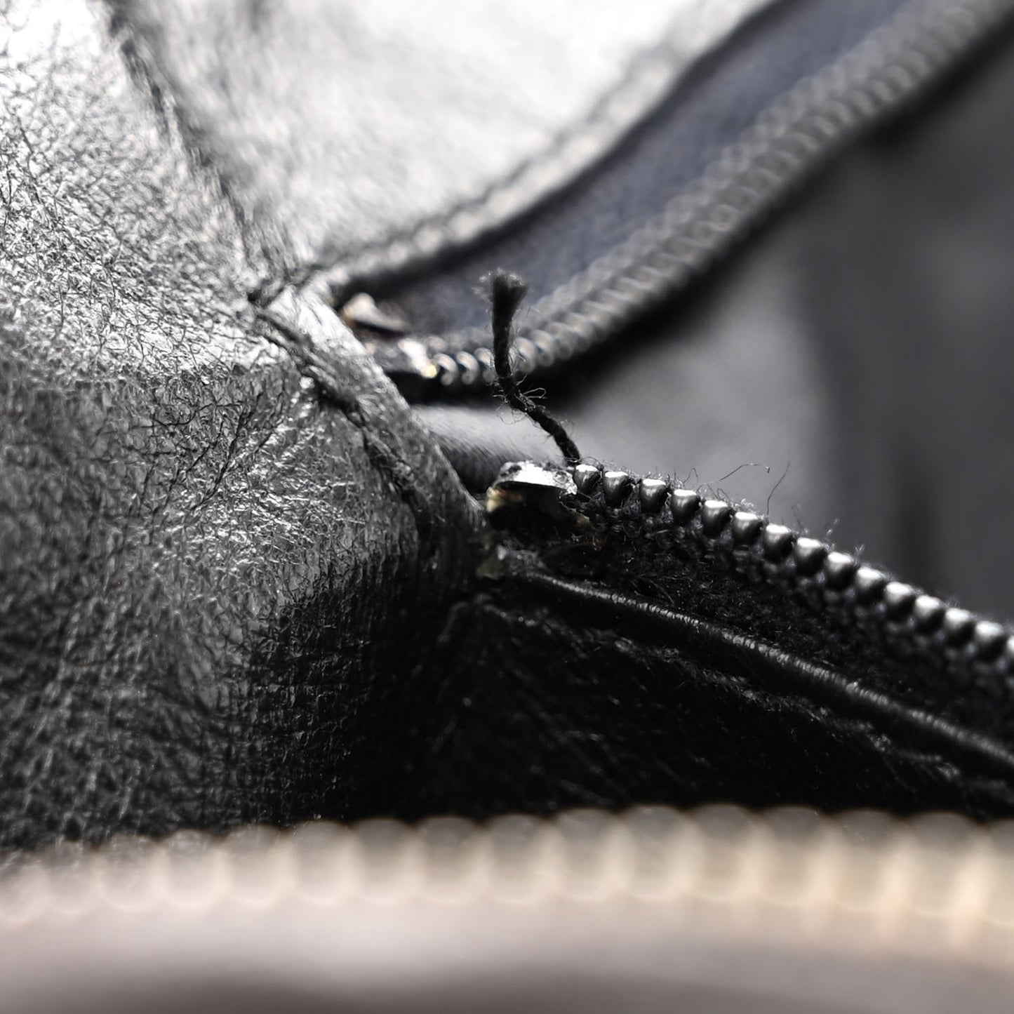 Lambskin Quilted CC Tassel Camera Case Black
