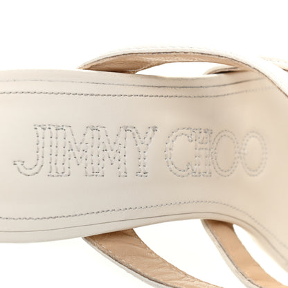 Jimmy Choo Nappa Auna 65 Mule Sandals 41 Latte 7 of 9