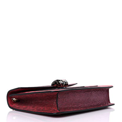 Bulgari Karung Serpenti Forever Crossbody Red 5 of 11