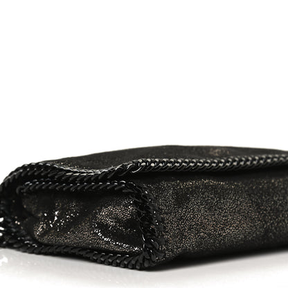 Stella McCartney Chamois Shiny Dotted Falabella Crossbody Black 7 of 8