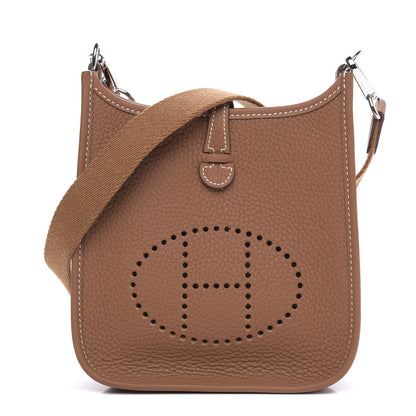 Hermes Taurillon Clemence Evelyne TPM Gold 1 of 11