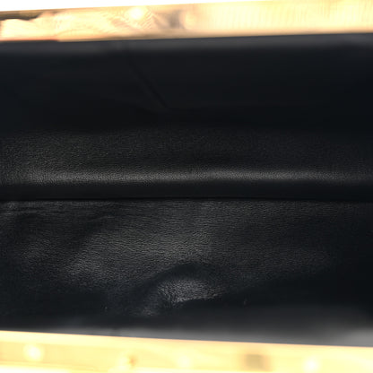Celine Calfskin Triomphe Clutch Pouch Black 5 of 7