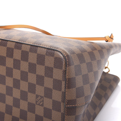 Louis Vuitton Damier Ebene Neonoe MM Safran 6 of 11