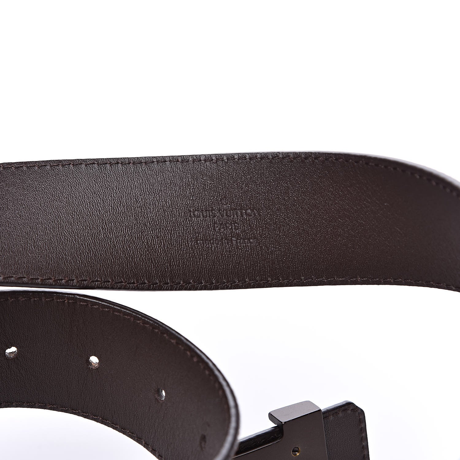 Louis Vuitton Damier Ebene 40mm LV Initiales Belt 90 36 7 of 7
