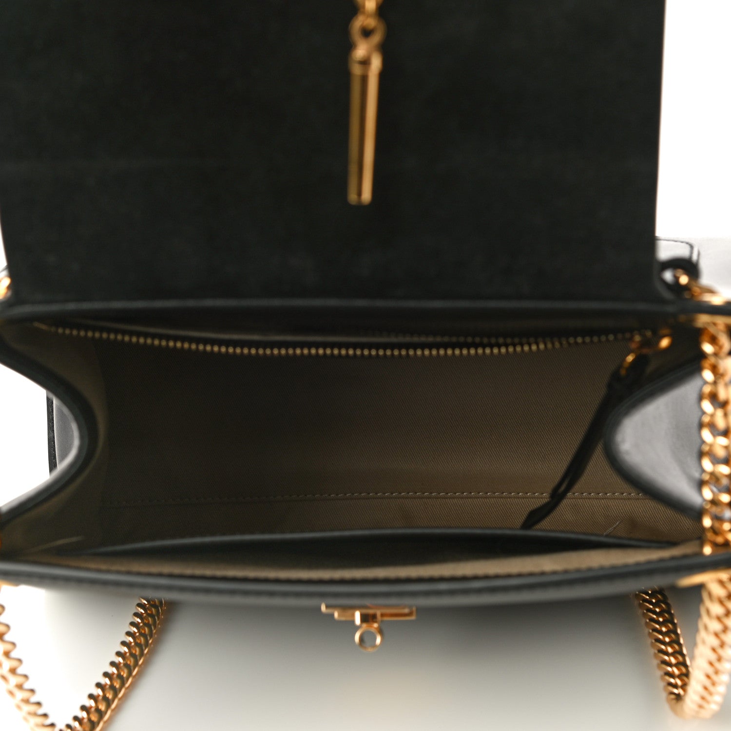 Chloe Shiny Calfskin Medium Annie Shoulder Bag Black 5 of 18