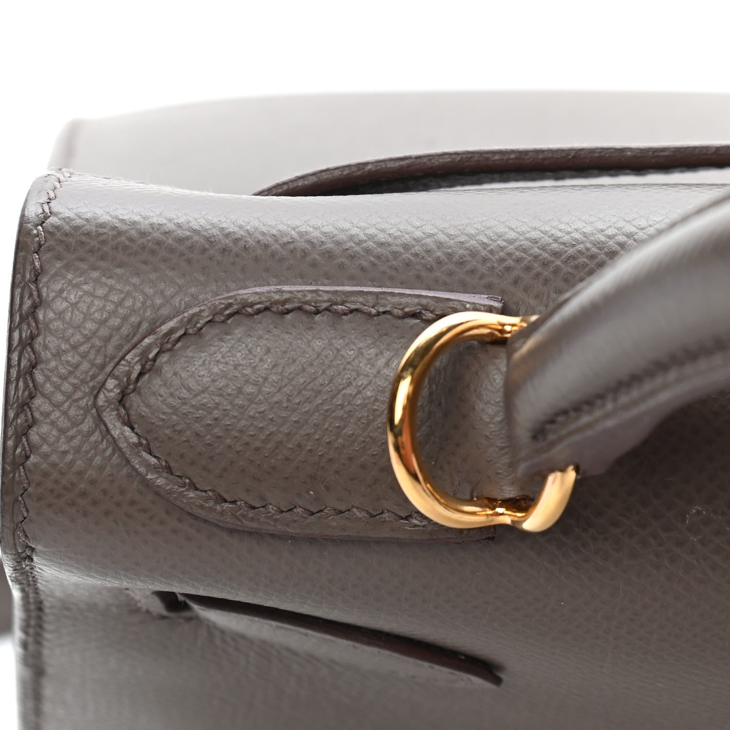 Hermes Epsom Kelly Sellier 28 Etain 10 of 39