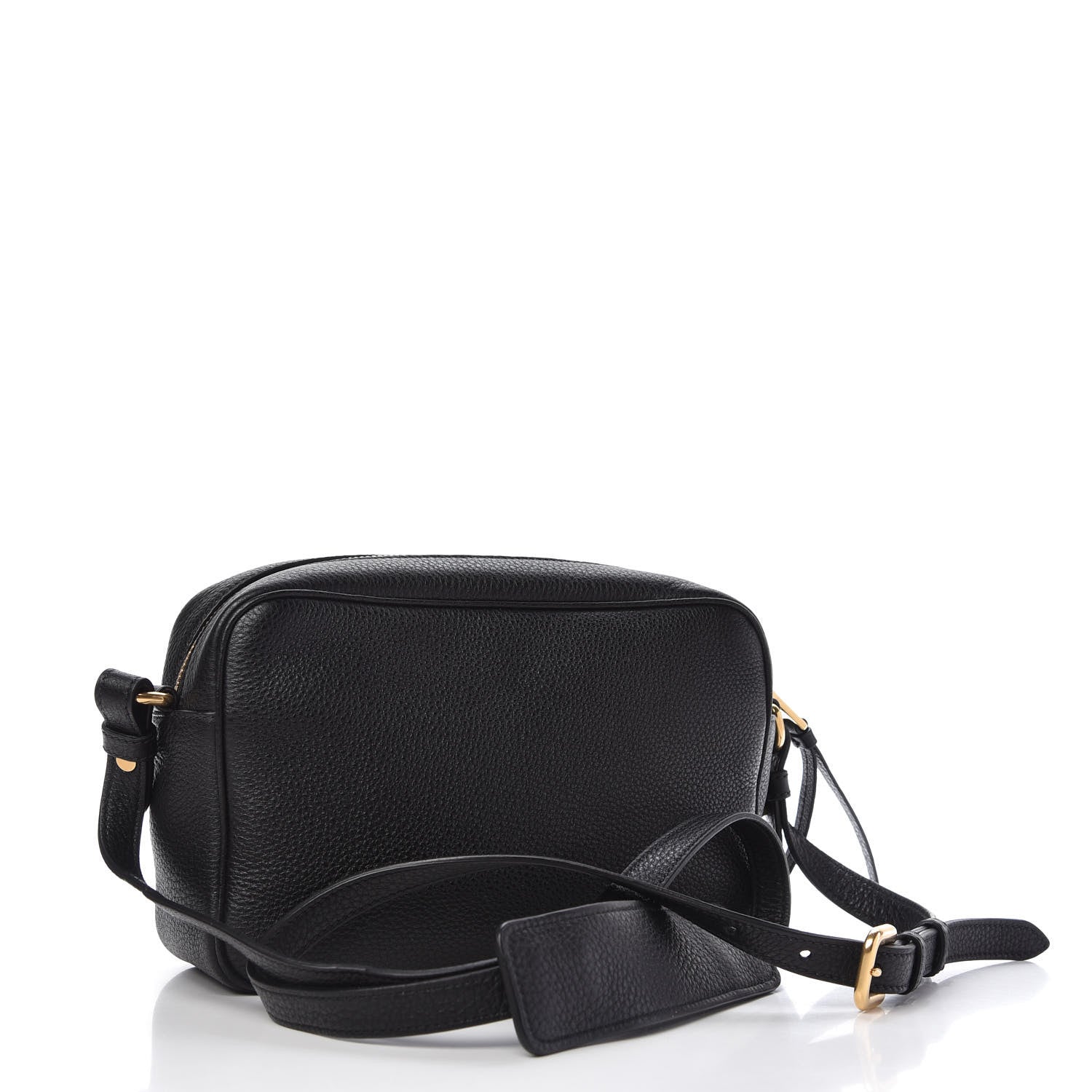 Prada Vitello Daino Camera Crossbody Black 3 of 10