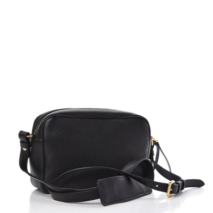 Prada Vitello Daino Camera Crossbody Black 3 of 10